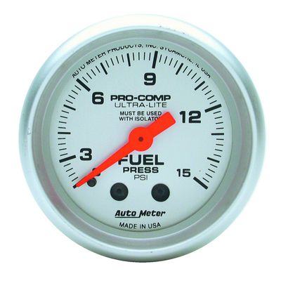 AutoMeter 4311 Fuel Pressure Gauge