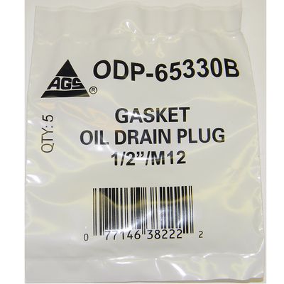 AGS ODP-65330B Engine Oil Drain Plug Gasket