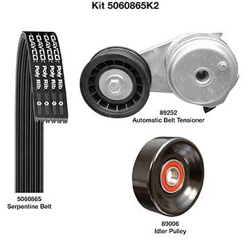 Dayco 5060865K2 Serpentine Belt Drive Component Kit