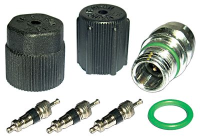 Omega Environmental Technologies MT2901 A/C System Valve Core and Cap Kit