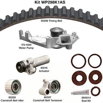 Dayco WP298K1AS Engine Timing Belt Kit with Water Pump