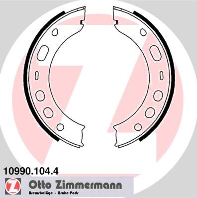 Zimmermann 10990.104.4 Parking Brake Shoe Set