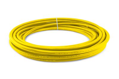 5/8" Nylon Tubing, Yellow, 50ft