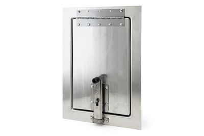 Dry Freight Vent Door Assembly, 3/4", Aluminum