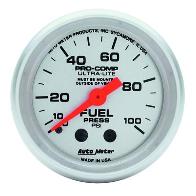 AutoMeter 4312 Fuel Pressure Gauge