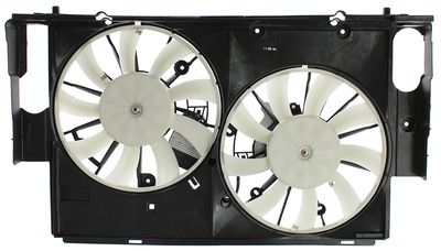 Agility Autoparts 6010344 Dual Radiator and Condenser Fan Assembly