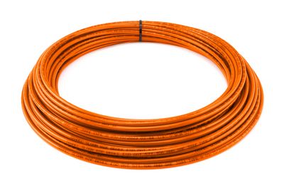 1/4" Nylon Tubing, Orange, 100ft