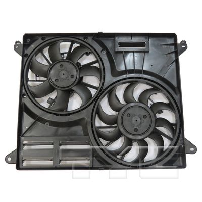 TYC 624310 Dual Radiator and Condenser Fan Assembly