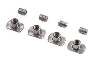 Hardware Set for SlideTrax, Stainless Steel