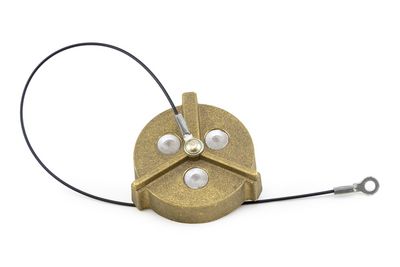 2" Brass Fuel Cap, Non-Vented