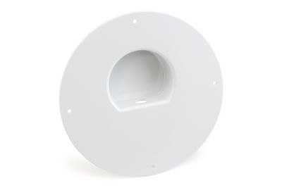 Recessed Switch Plate, White, 5-3/4"