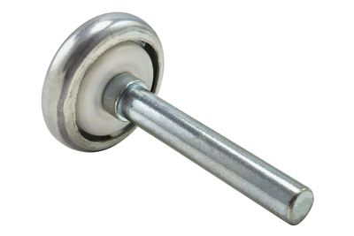 Roller 2" Door, Sealed Steel, 3.42", Zinc