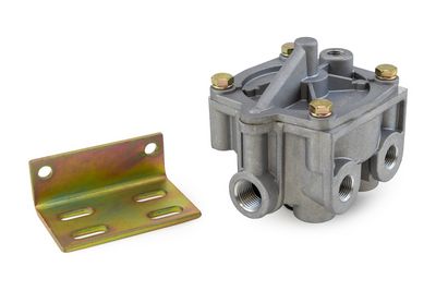 R-12P Style Relay Valve, 1/2" Supply(2), 3/8" Delivery (4), 1/4" Control, 0 PSI Crack Pressure