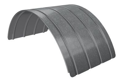 Spray Master Classic FRC-22, 18 Gauge Galvanized Steel, Ribbed, Single