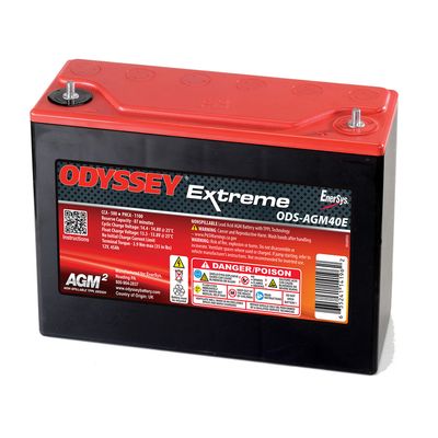 Odyssey Battery ODS-AGM40E Vehicle Battery