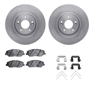 Dynamic Friction Company 6312-03042 Disc Brake Pad and Rotor / Drum Brake Shoe and Drum Kit