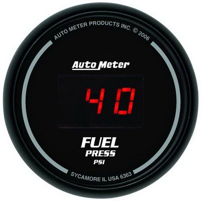 AutoMeter 6363 Fuel Pressure Gauge
