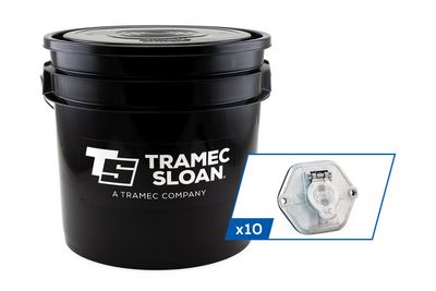 7-Way Zinc Receptacle, Split Pin, 20A Circuit Breakers, Retail Bucket of 10