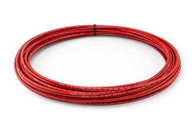 5/32" Nylon Tubing, Red, 100ft