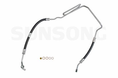 Sunsong 3402398 Power Steering Pressure Line Hose Assembly