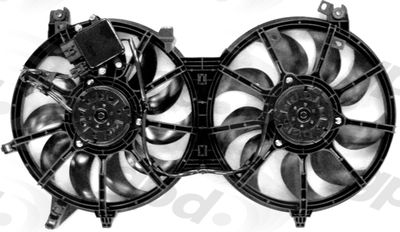 Global Parts Distributors LLC 2811635 Engine Cooling Fan Assembly