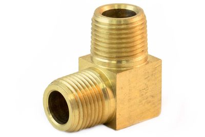 90-Degree Male Pipe Elbow, 1/8"