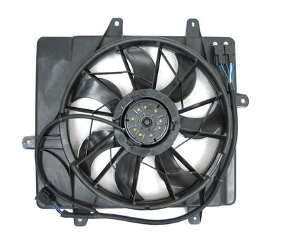 Agility Autoparts 6015107 Dual Radiator and Condenser Fan Assembly