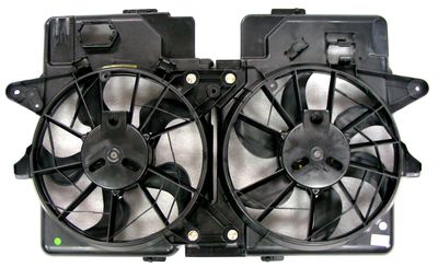 APDI 6018150 Dual Radiator and Condenser Fan Assembly