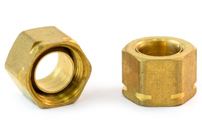 thumbnail image 2 of Sourcing Map 2Pcs Brass Compression Tube Fitting, 8mm Tube OD 2 of 14