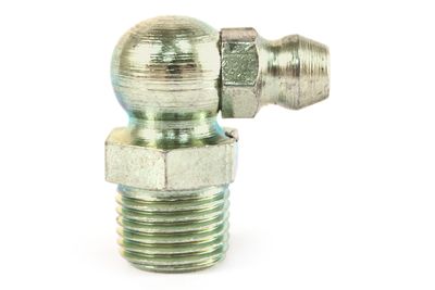 90-Degree Pipe Thread Grease Fitting