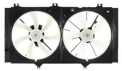 APDI 6010196 Dual Radiator and Condenser Fan Assembly