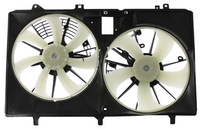 Agility Autoparts 6010338 Dual Radiator and Condenser Fan Assembly