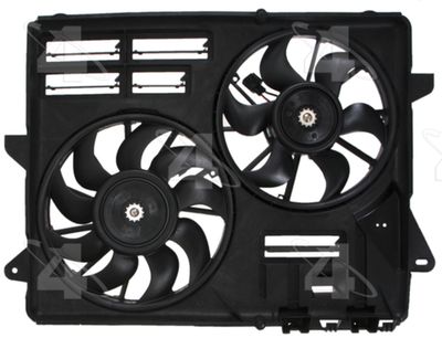 TYC 623350 Dual Radiator and Condenser Fan Assembly