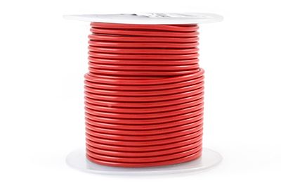 Primary Wire, 1 COND, AWG 16, Red, 100'