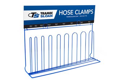 Hose Clamp Display Rack
