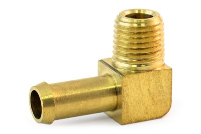 Male Pipe Elbow, Hose I.D. 5/8", Pipe 3/8"