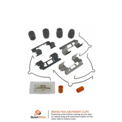 Carlson H5795Q Disc Brake Hardware Kit