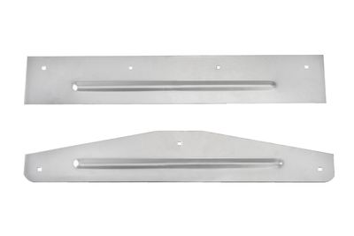 Flap Plate, Mirror Finish Stainless Steel, Upper & Lower