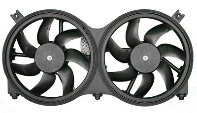 APDI 6010299 Dual Radiator and Condenser Fan Assembly