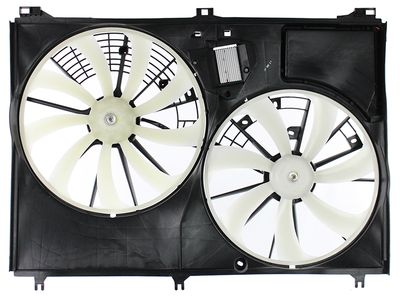 Agility Autoparts 6010331 Dual Radiator and Condenser Fan Assembly