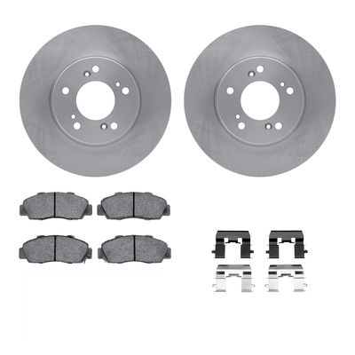 Dynamic Friction Company 6312-59037 Disc Brake Pad and Rotor / Drum Brake Shoe and Drum Kit