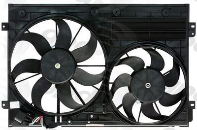 Global Parts Distributors LLC 2811838 Engine Cooling Fan Assembly