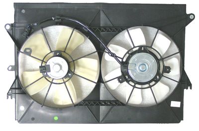 APDI 6038101 Dual Radiator and Condenser Fan Assembly