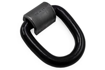 Tie Down D-Ring with Cast Weld-on Clip, 1", 3" x 4"