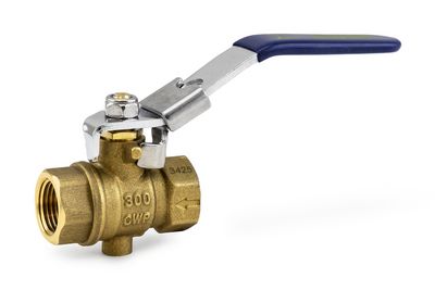 Female Ball Valve, 1/4", Auto Drain