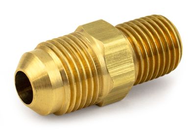 Flare x Male Pipe Connector, 1/4"x1/8"