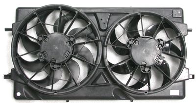 APDI 6016135 Dual Radiator and Condenser Fan Assembly
