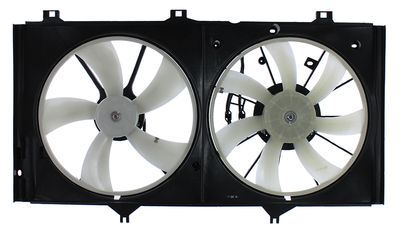 Agility Autoparts 6010210 Dual Radiator and Condenser Fan Assembly