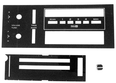 ACDelco 15-73549 HVAC Control Panel