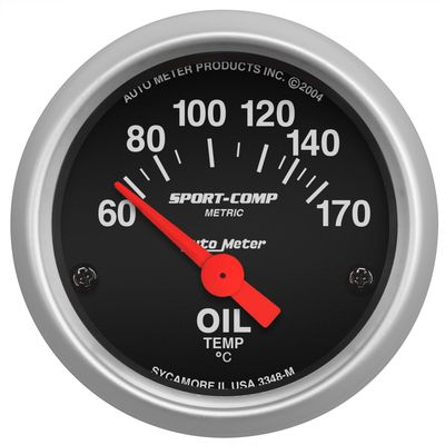 AutoMeter 3348-M Engine Oil Temperature Gauge